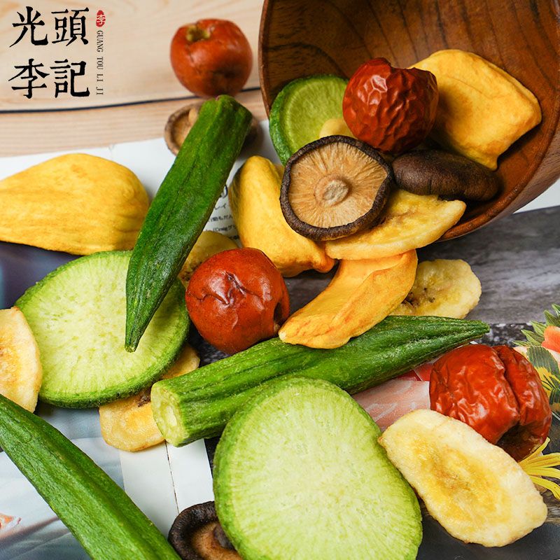 综合果蔬脆片厂家生产加工代理批发订制OEM贴牌代加工