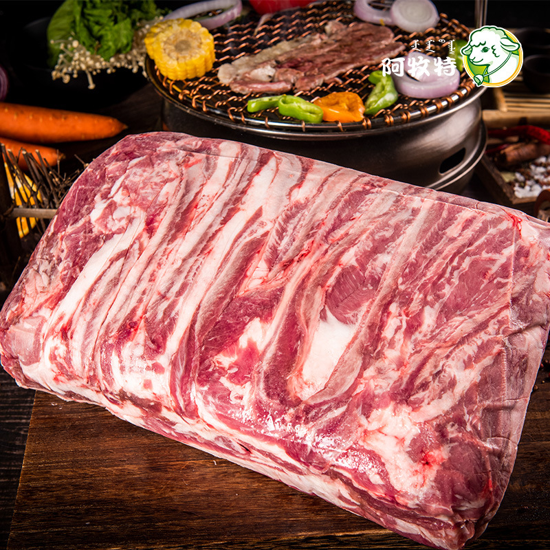 阿牧特 精品肋腹肉 羔羊肉 烧烤烤肉食材 新鲜冷冻食品 餐饮供应