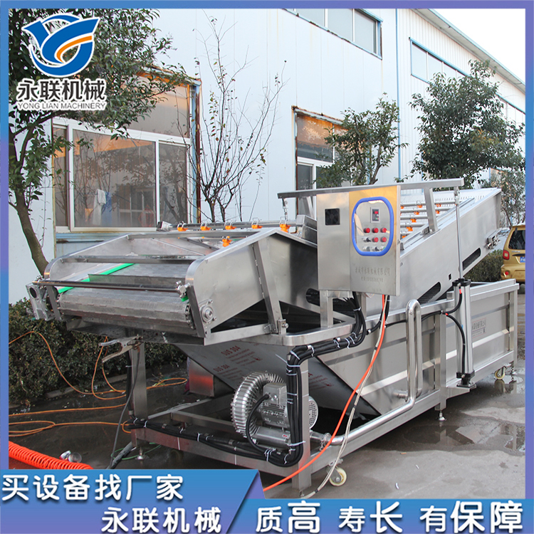 果蔬清洗生产线 预制菜加工设备 洗菜机