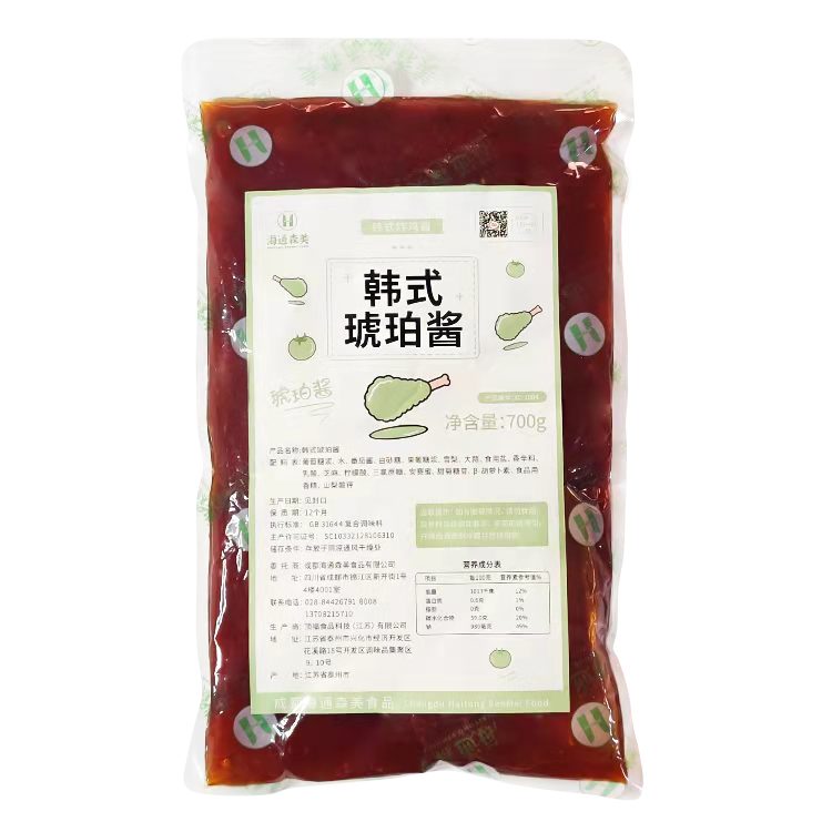 【海通森美】韩式琥珀酱韩式炸鸡酱吃法多样用途广泛
