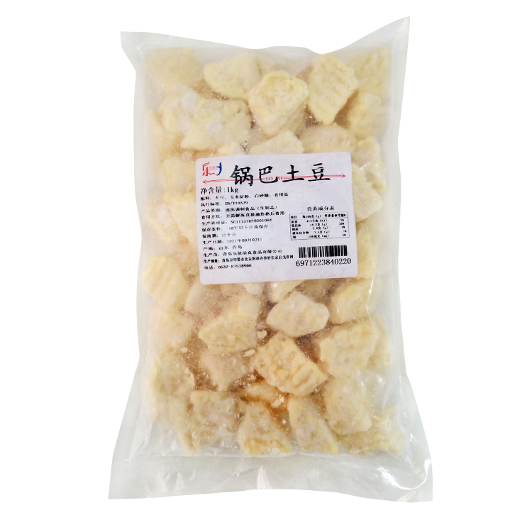 乐依【锅巴土豆】冷冻半成品油炸小食薯块
