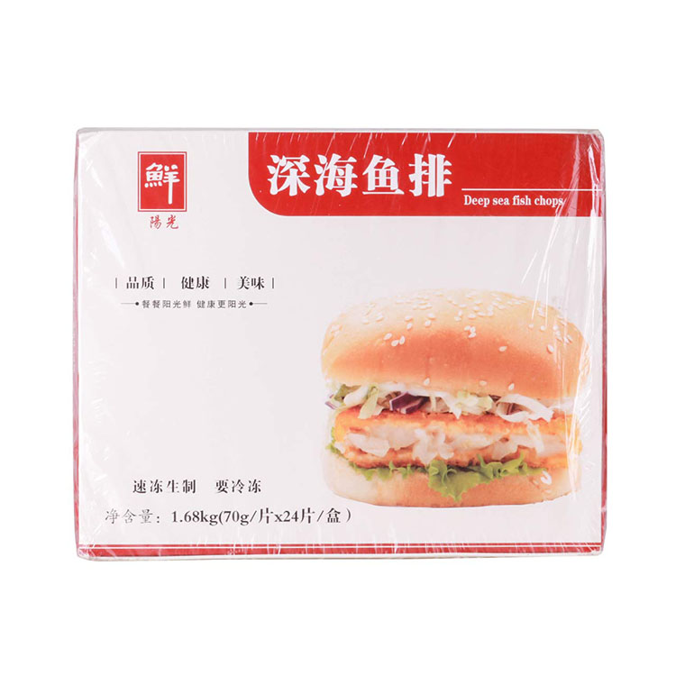 阳光鲜【鳕鱼排24片/盒】半成品冷冻鱼排