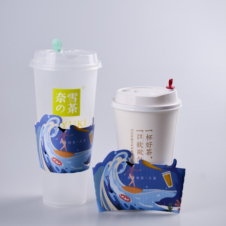 定制异形杯套-白瓦楞