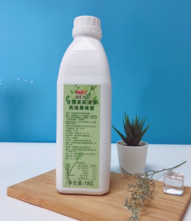 NRC甘蔗茉莉清茶果味酱（1kg*12瓶/箱）