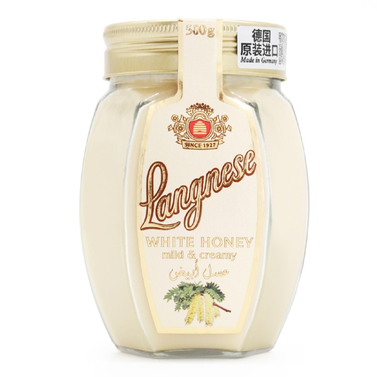 LANGNESE White honey mild&creamy 琅尼斯天然白蜂蜜