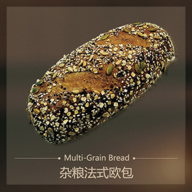 杂粮法式欧包（200g）-Multi-Grain Bread