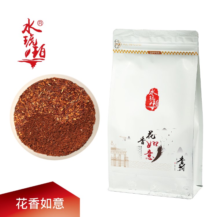 水琥珀 花香如意 散茶500g 红茶系列