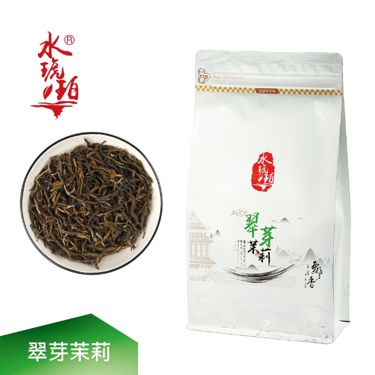 水琥珀 翠芽茉莉 散茶500g 绿茶系列