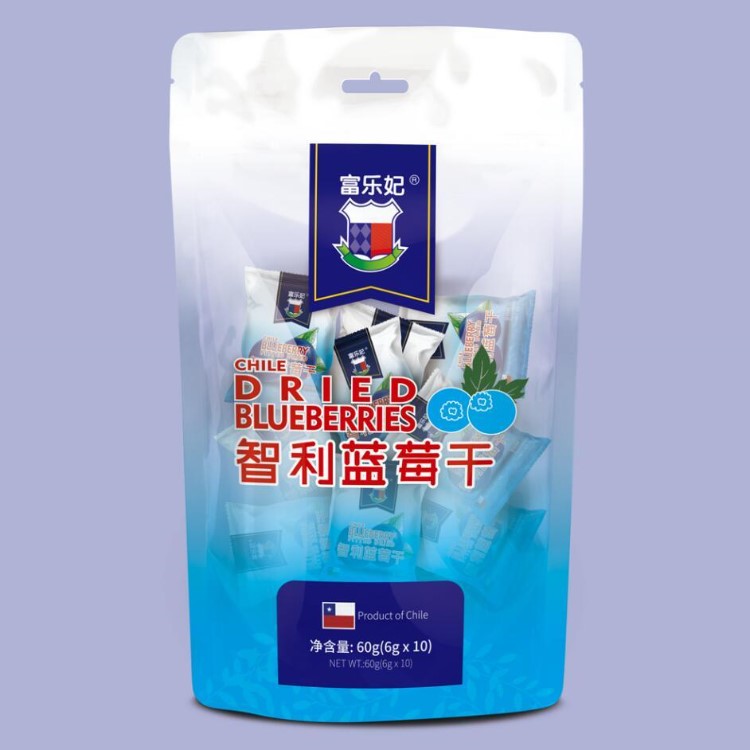 富乐妃智利蓝莓干60克