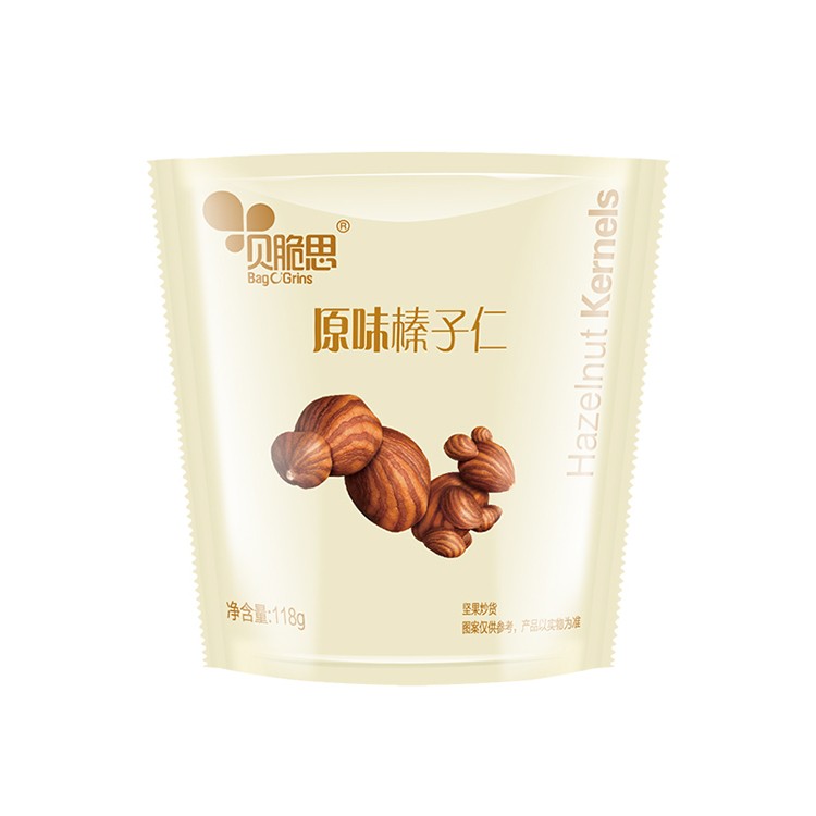 贝脆思原味榛子仁118g*24