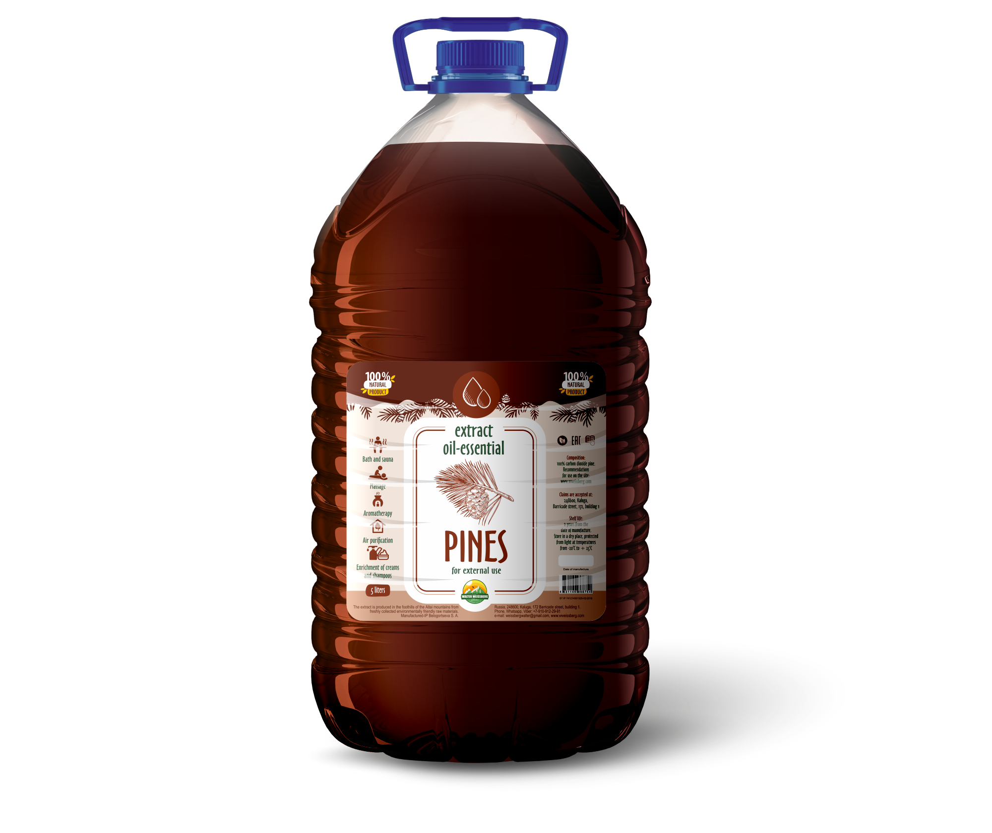 Extract oil-essential Pine