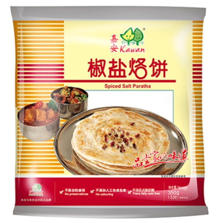 嘉安椒盐烙饼手抓饼350克5片佳源食品