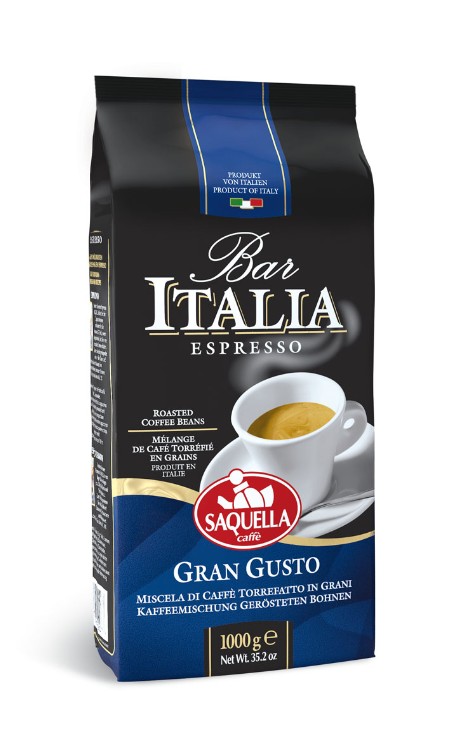 意大利咖啡块格朗酷思咖啡（1千克/包）Bar Italia Gran Gusto 1 Kg Bag