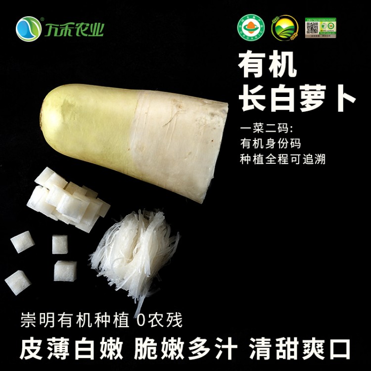 有机白萝卜