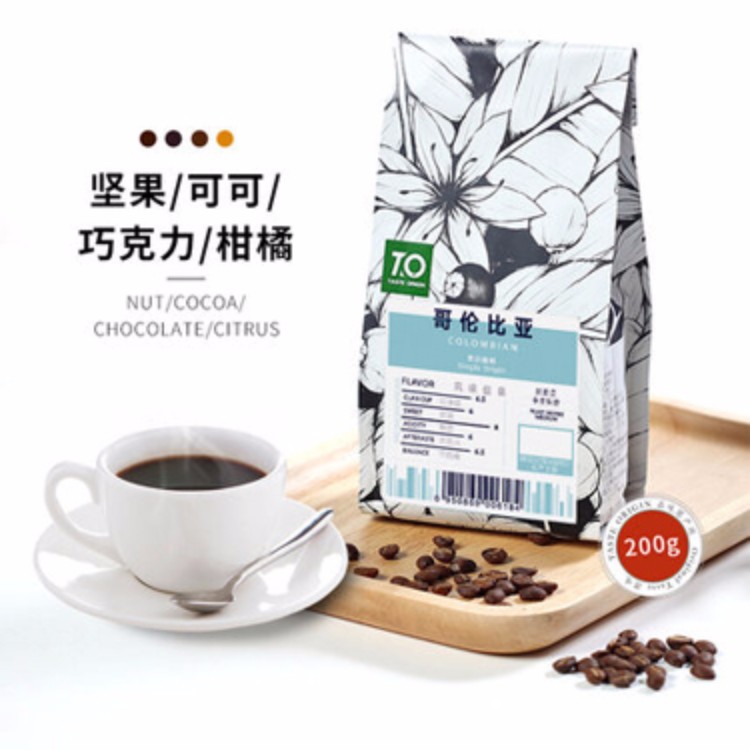 TO精品咖啡豆哥伦比亚蕙兰水洗200g