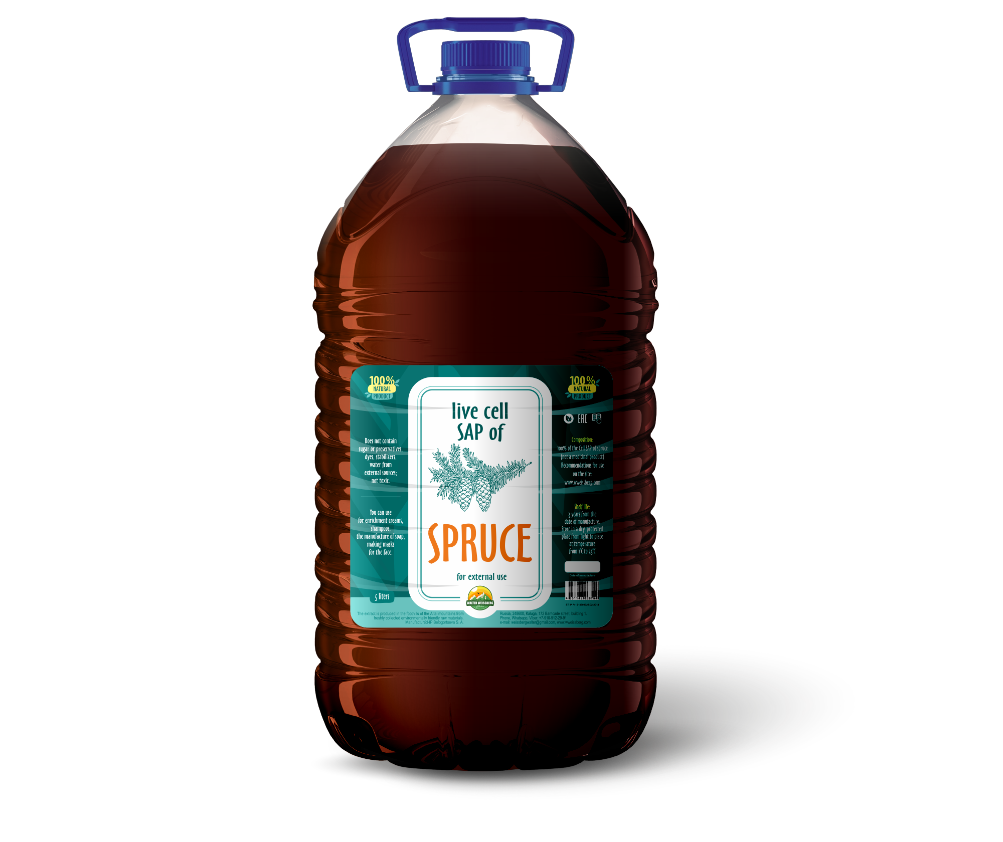 Live Cell SAP of Spruce