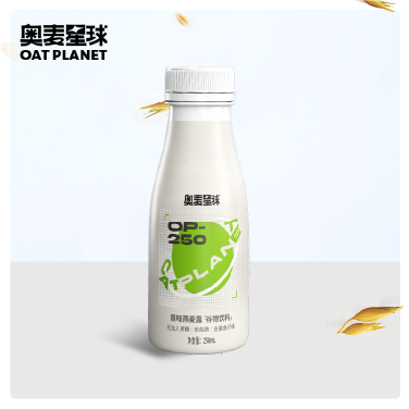 奥麦星球燕麦奶0添加蔗糖植物蛋白饮料低脂低卡早餐奶250ml*24瓶