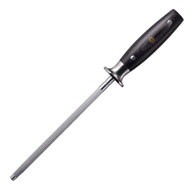 高碳钢磨刀棒 8寸家用菜刀磨刀棍 厨房手动磨刀器 磨刀石小工具