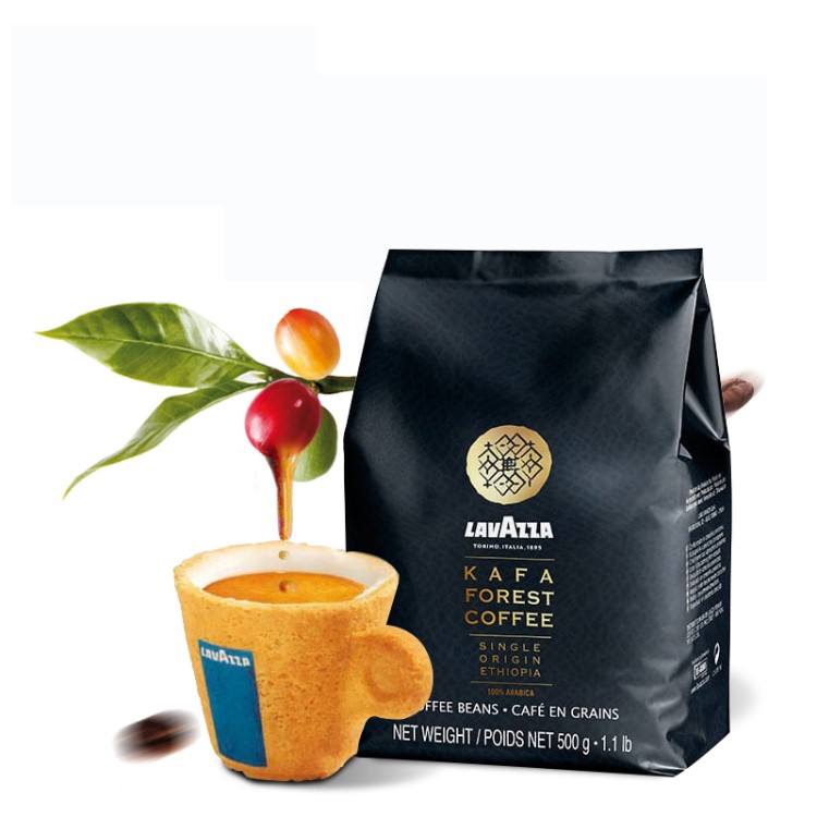 LAVAZZA 拉瓦萨 KAFA FOREST 卡法森林 埃塞俄比亚意式咖啡豆 500g