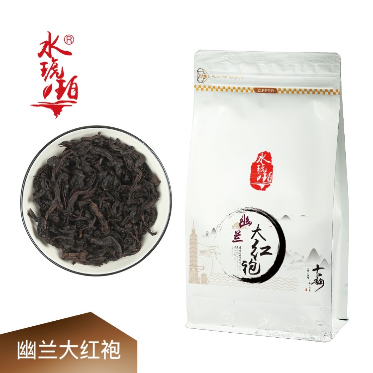水琥珀 乌龙茶系列 幽兰大红袍 散茶茶叶300g 袋装
