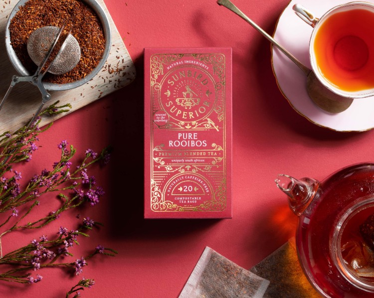 纯路易波士茶，50克，20袋装 Pure Rooibos tea, 50g, 20 tea bags