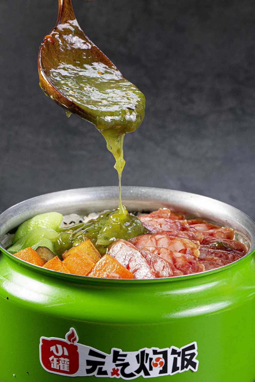 广式烧椒腊肠焖饭