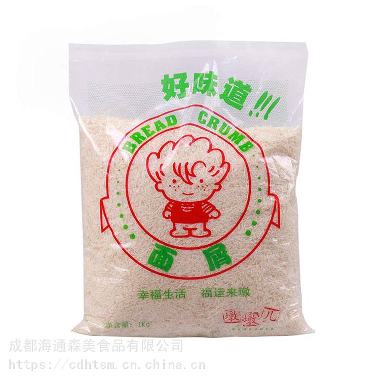 墩墩儿面包糠/白色针状面包糠/鸡排炸鸡粉面包屑油炸裹粉 1kg*10袋