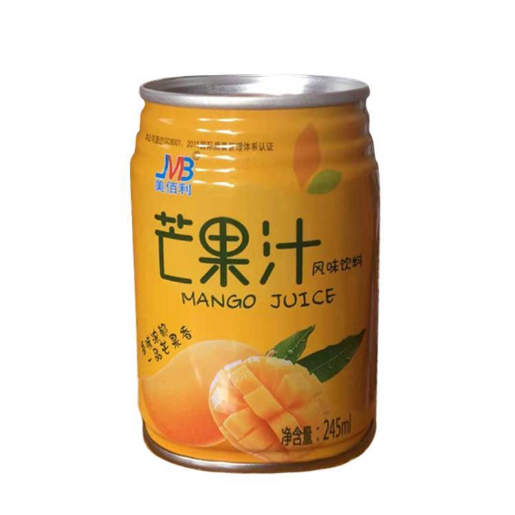 美佰利 芒果汁 果蔬风味饮料 听装整箱外卖自助