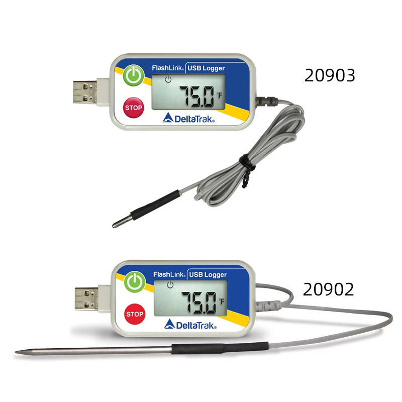 FlashLink 外置探头温度记录仪DeltaTRAK2090220903