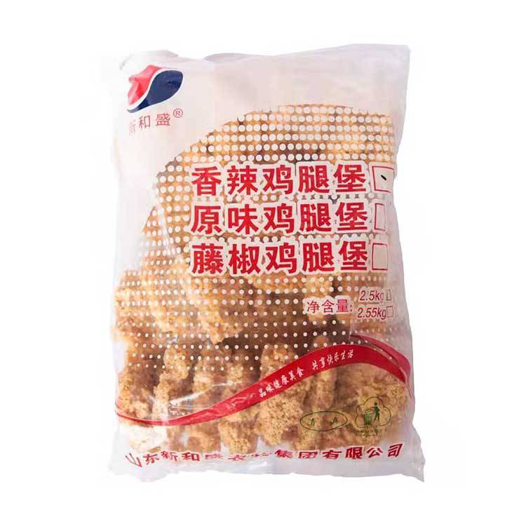 新和盛 香辣鸡腿堡 裹粉腿堡汉堡鸡腿饼冷冻油炸小吃