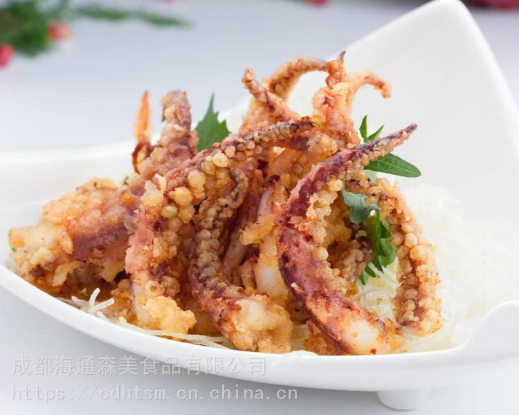 阳光鲜裹粉鱿鱼须 唐扬油炸小吃半成品 餐饮原料