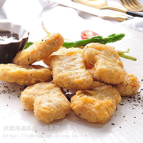 泰森黑胡椒鸡块炸鸡小吃上校鸡块西式炸鸡汉堡原料